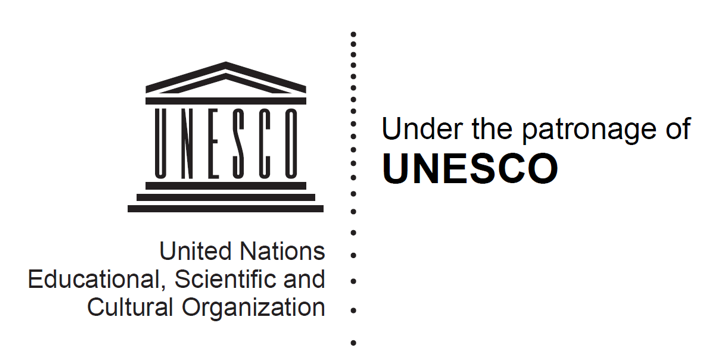 A picture showing the logo of the unesco