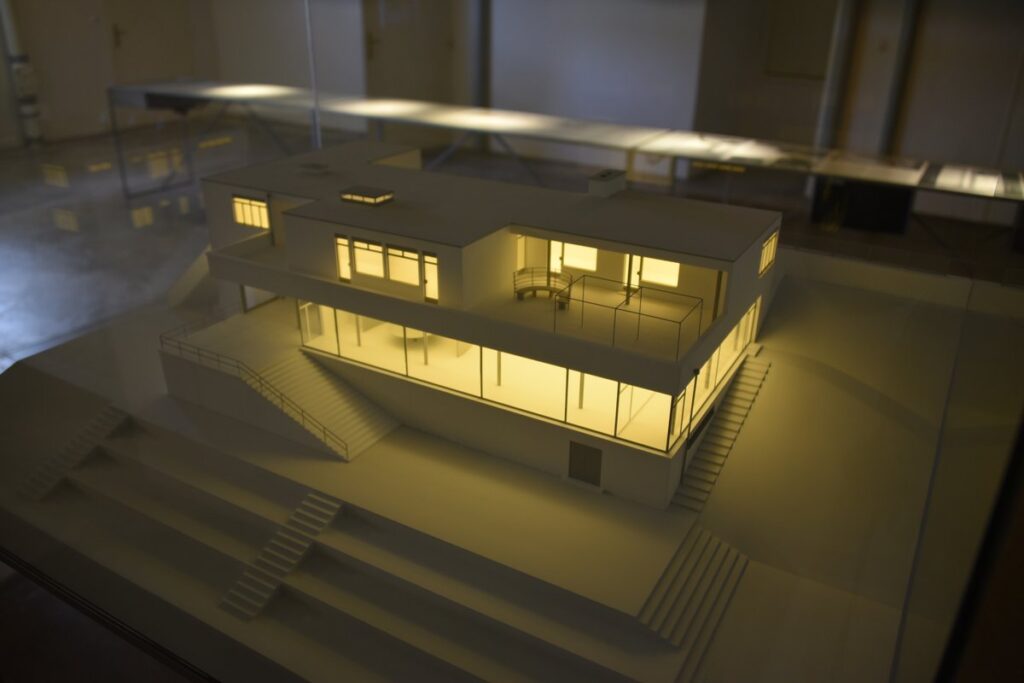 A Model of the villa